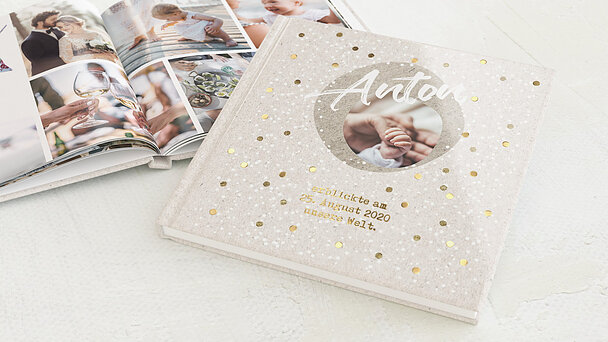 Fotobuch Baby Kleiner Sonnenschein Detail