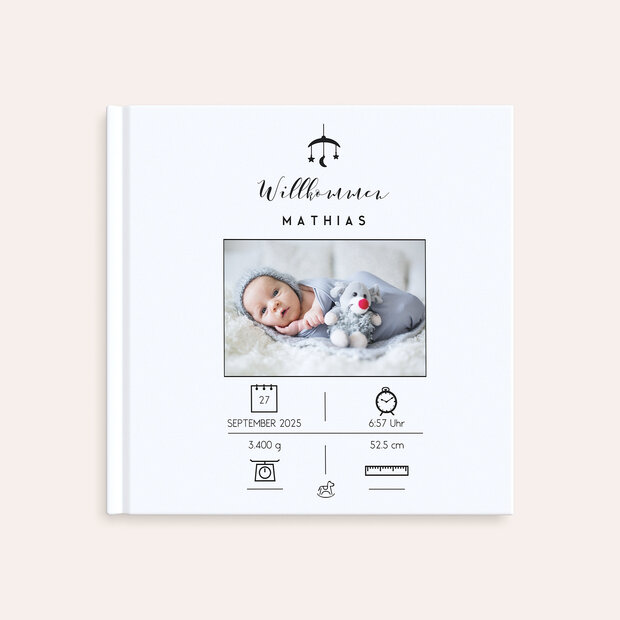 Fotobuch Baby - Willkommen, mein Sonnenschein