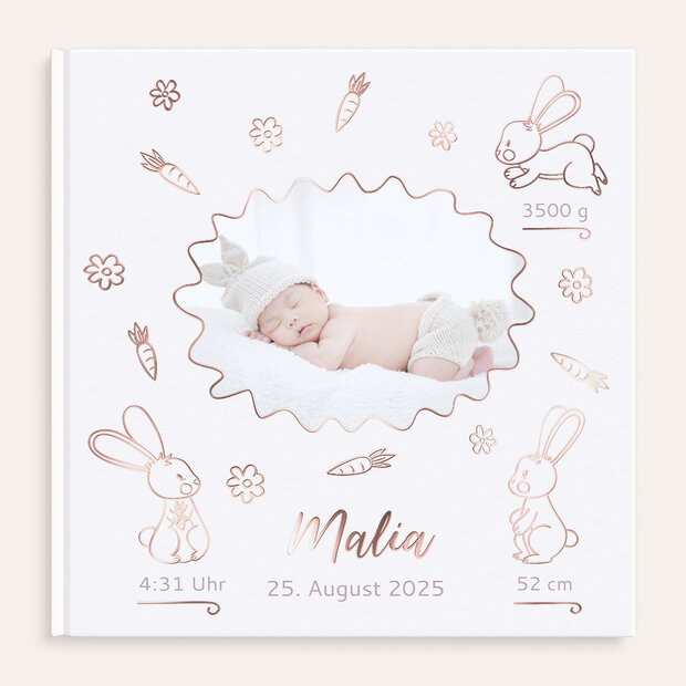 Fotobuch Baby - Süßes Häschen