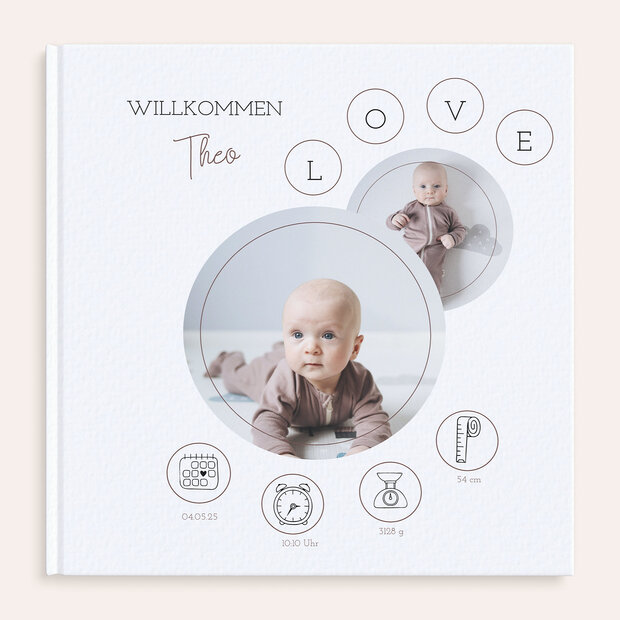 Fotobuch Baby - Hurra, endlich da