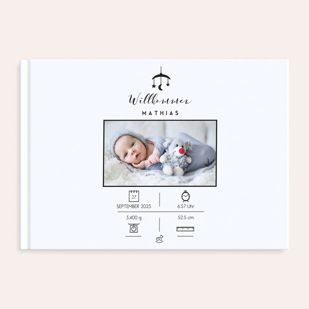 Fotobuch Baby - Willkommen, mein Sonnenschein