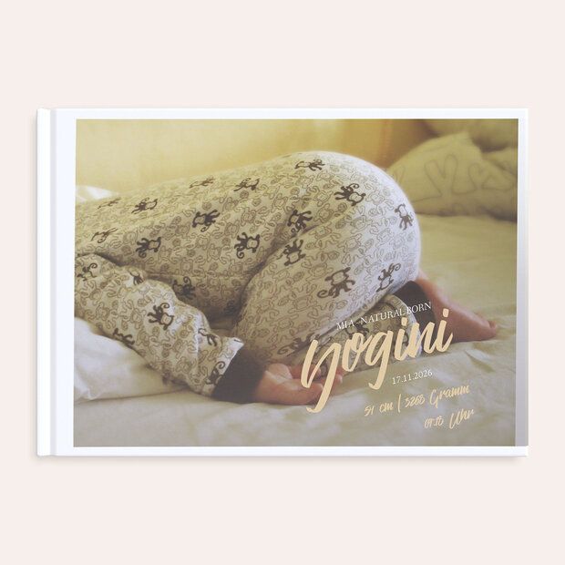 Fotobuch Baby - Zarter Gruß