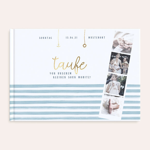 Fotobuch Taufe - Kleiner Seemann