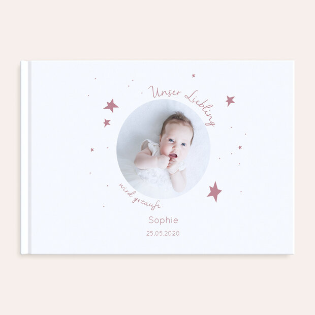 Fotobuch Taufe - Baby Star