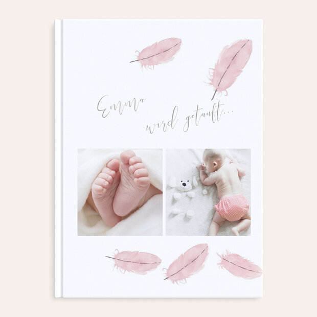 Fotobuch Taufe - Federwirbel