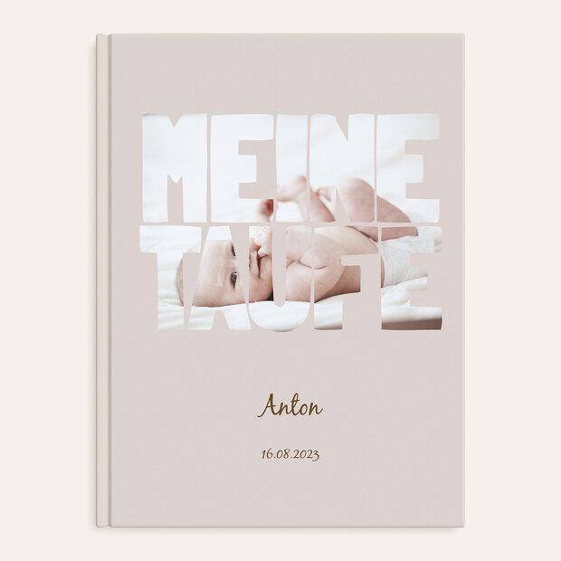 Fotobuch Taufe - Taufe Fototext
