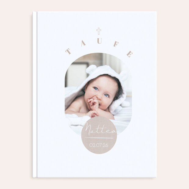 Fotobuch Taufe - Schützende Hand