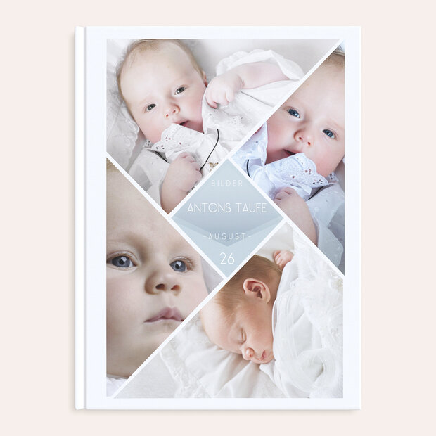 Fotobuch Taufe - Facetten Baby
