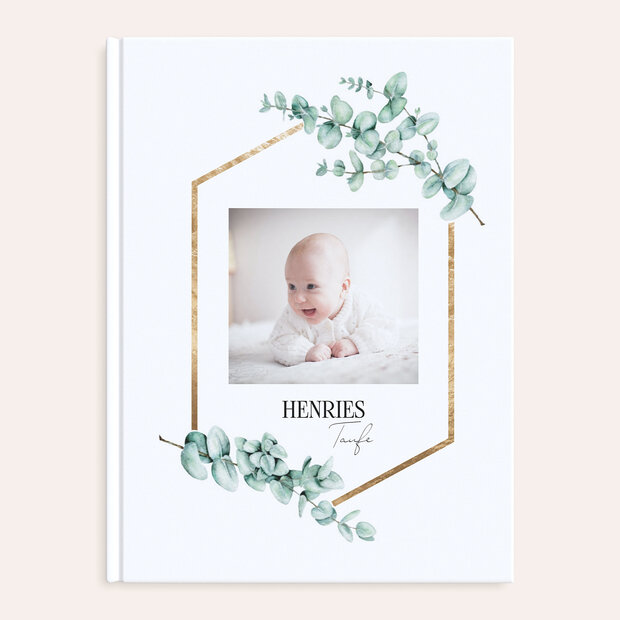 Fotobuch Taufe - Eucaliptus love