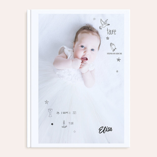 Fotobuch Taufe - Flügelschlag
