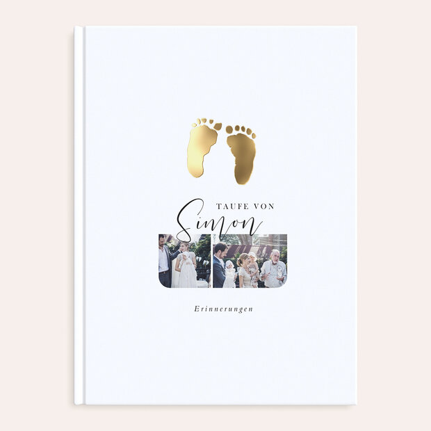 Fotobuch Taufe - Füßlein