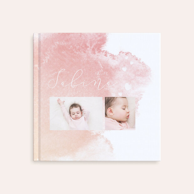 Fotobuch Taufe - Herzpfade