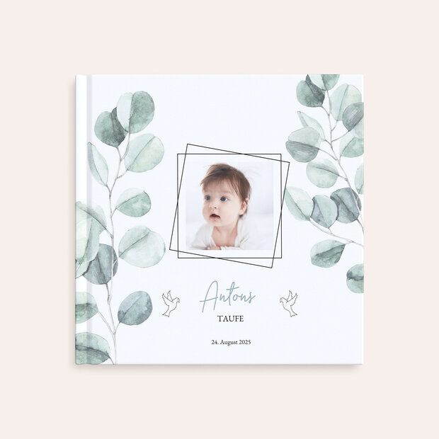 Fotobuch Taufe - Eukalyptus