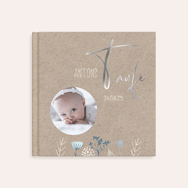 Fotobuch Taufe - Blütenreihe