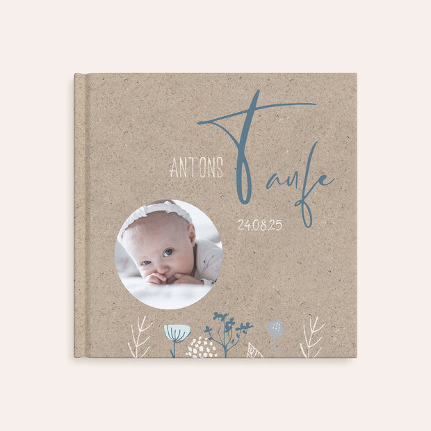 Fotobuch Taufe - Blütenreihe