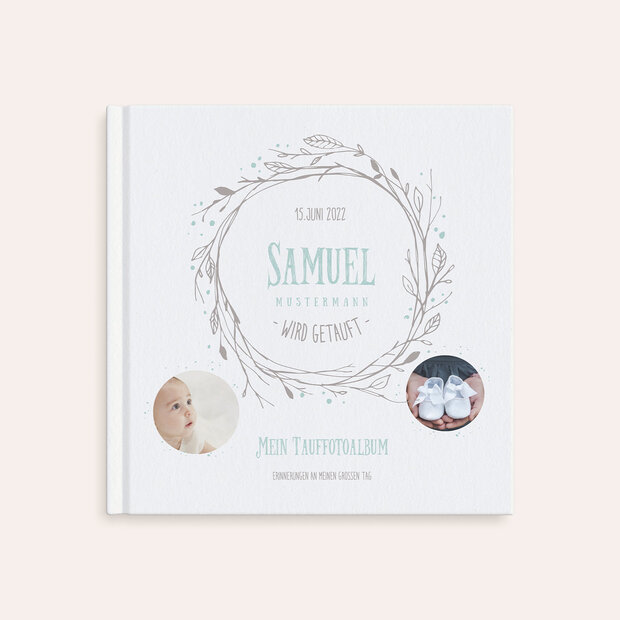 Fotobuch Taufe - Flower dream