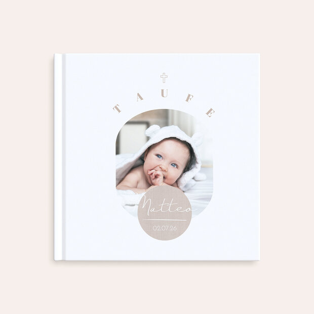 Fotobuch Taufe - Schützende Hand