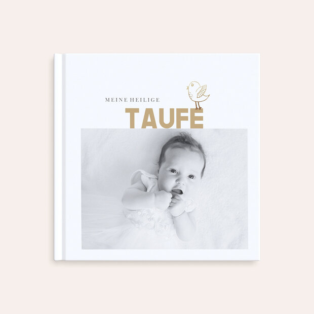 Fotobuch Taufe - Birdy Baby
