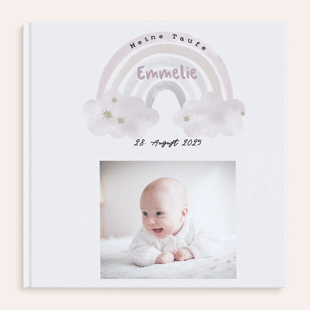 Fotobuch Taufe - Little Rainbow