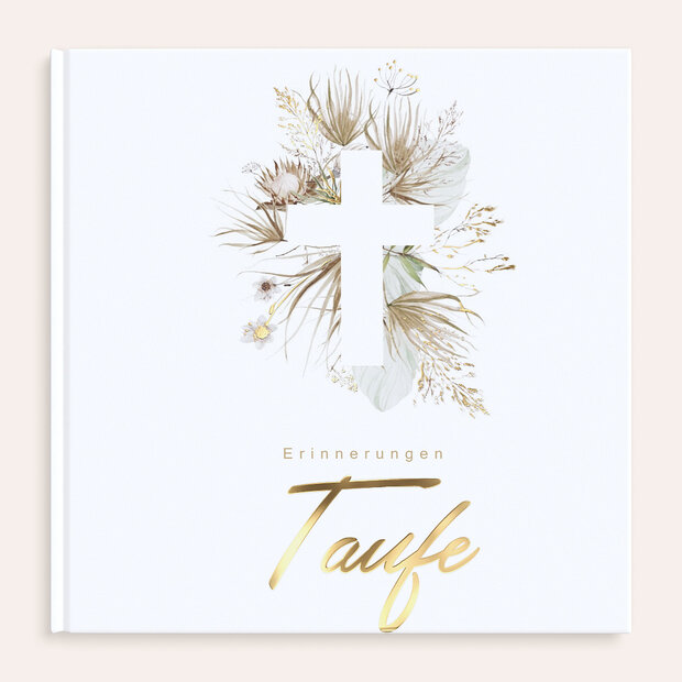 Fotobuch Taufe - Duftender Wiesenstrauß