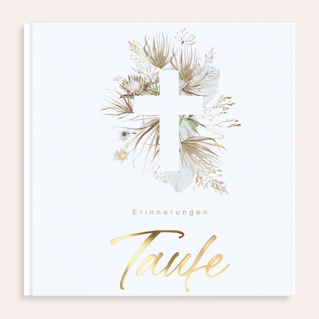 Fotobuch Taufe - Duftender Wiesenstrauß