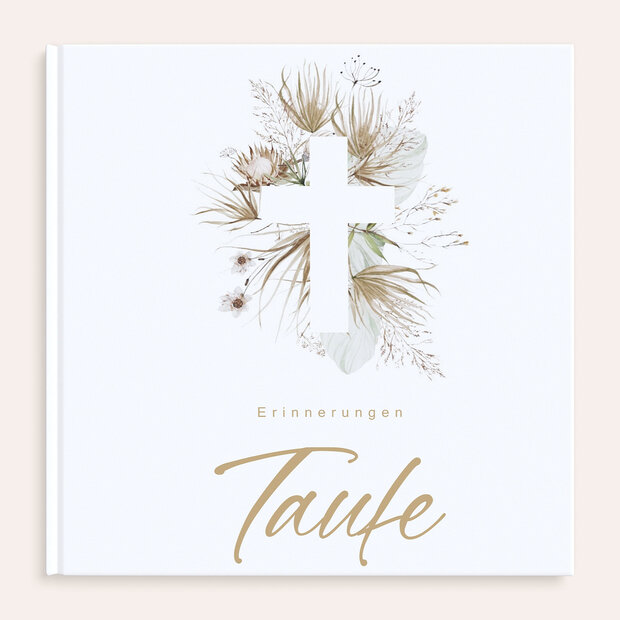 Fotobuch Taufe - Duftender Wiesenstrauß