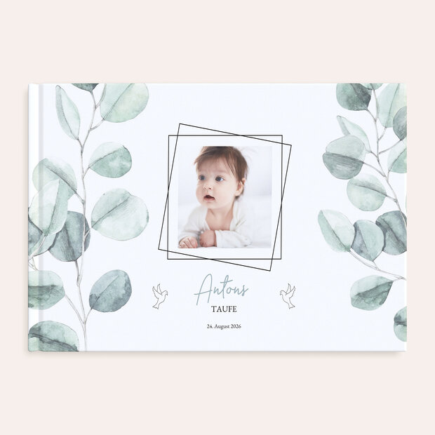 Fotobuch Taufe - Eukalyptus