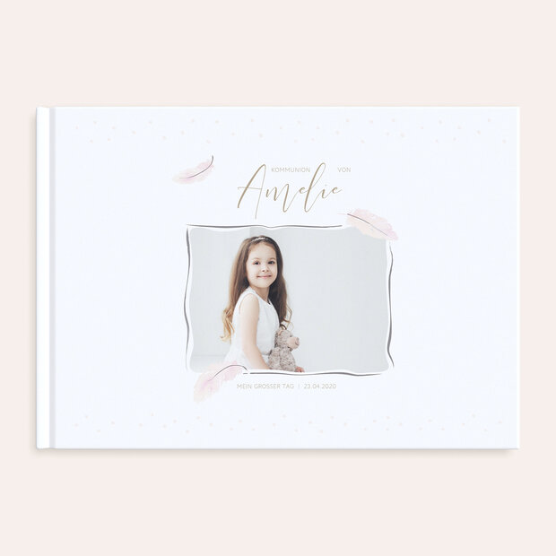 Fotobuch Kommunion - Federzart