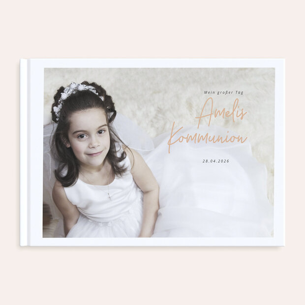 Fotobuch Kommunion - Elegante Freude