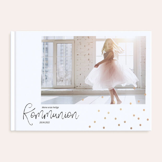 Fotobuch Kommunion - Konfettifreude