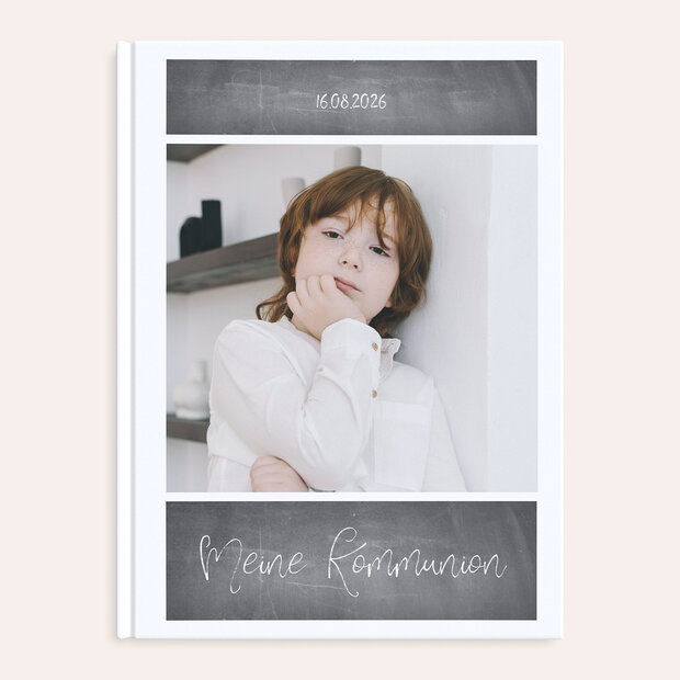 Fotobuch Kommunion - Getäfelt jung