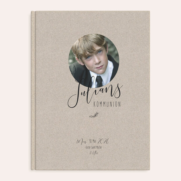 Fotobuch Kommunion - Zarter Zweig