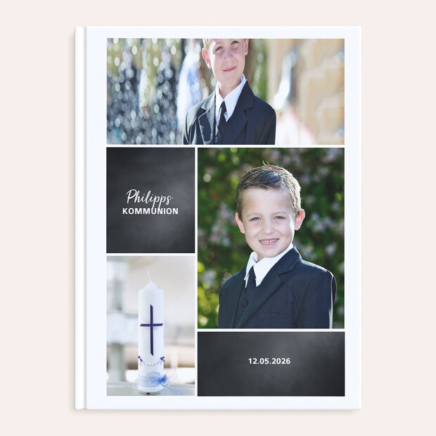 Fotobuch Kommunion - Gekachelt