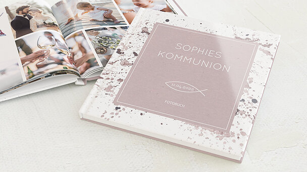 Fotobuch Kommunion Kommunions Impression Detail