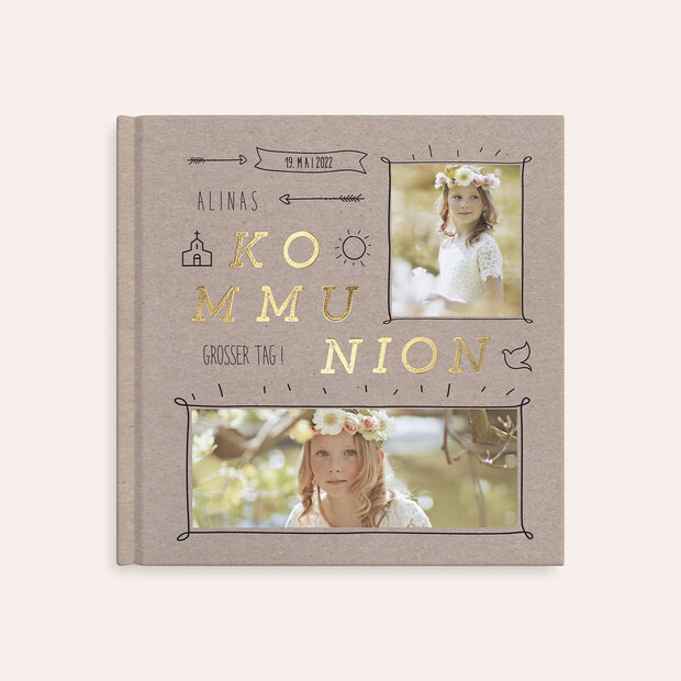 Fotobuch Kommunion - Freudestrahlen