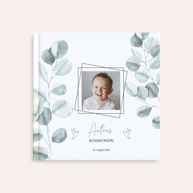 Fotobuch Kommunion - Eukalyptus