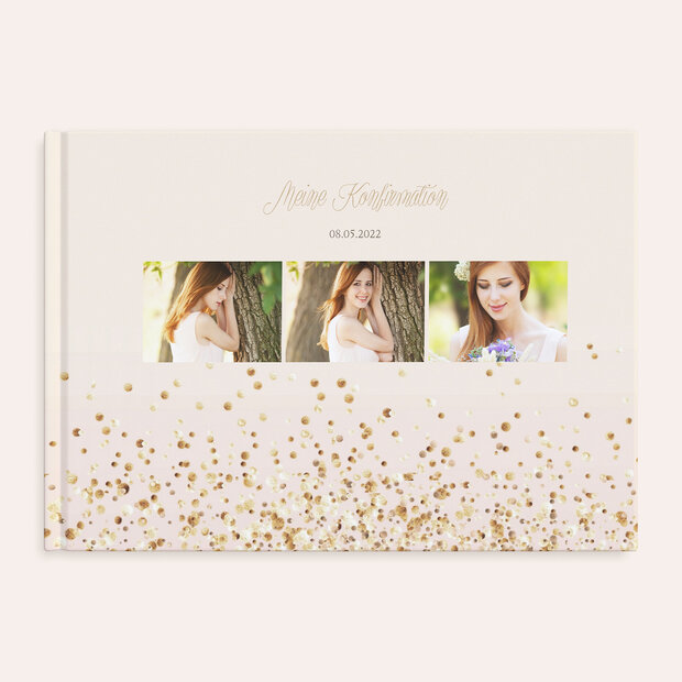 Fotobuch Konfirmation - Geflitter Konfirmation