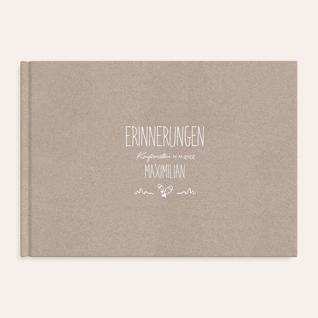 Fotobuch Konfirmation - Rustique