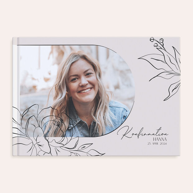 Fotobuch Konfirmation - Wildrose