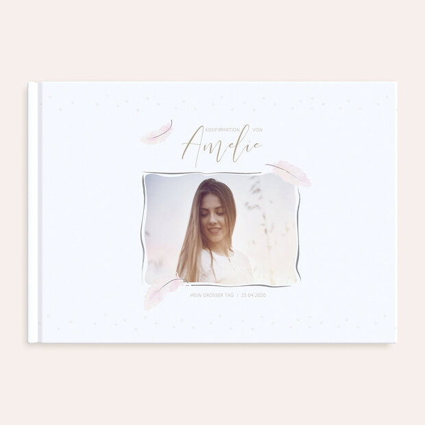 Fotobuch Konfirmation - Federzart