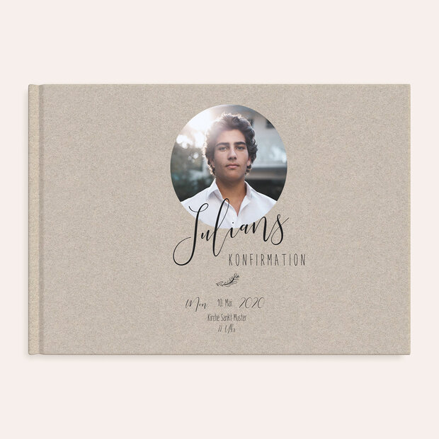 Fotobuch Konfirmation - Zarter Zweig
