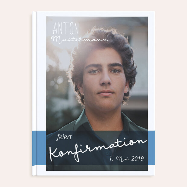 Fotobuch Konfirmation - Portraitfoto