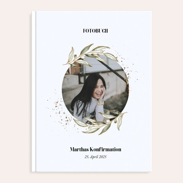 Fotobuch Konfirmation - Lebensgrün