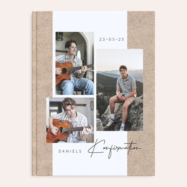 Fotobuch Konfirmation - Cork Mood