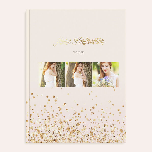 Livre photo Confirmation - Geflitter Konfirmation
