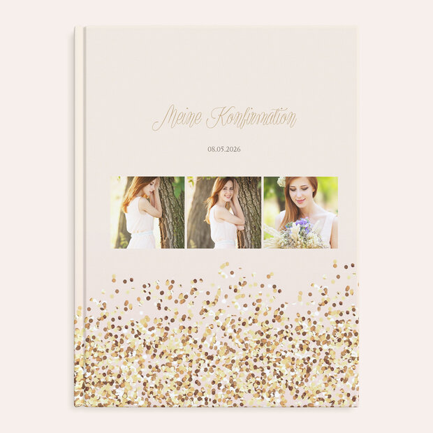 Fotobuch Konfirmation - Geflitter Konfirmation