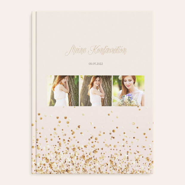 Fotobuch Konfirmation - Geflitter Konfirmation