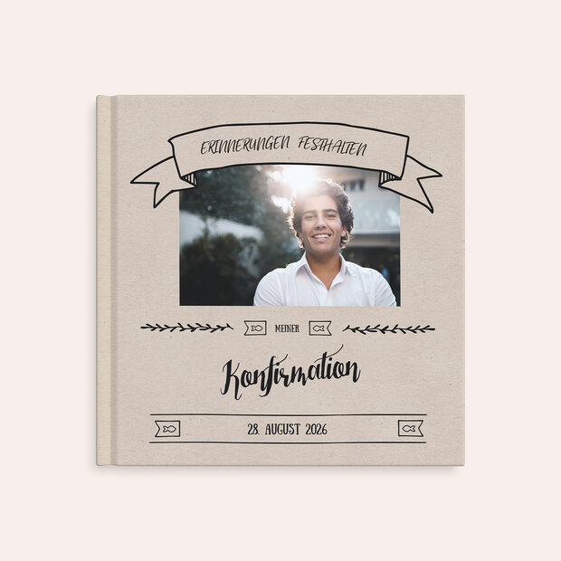 Fotobuch Konfirmation - Kraftliner