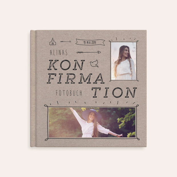 Fotobuch Konfirmation - Freudestrahlen