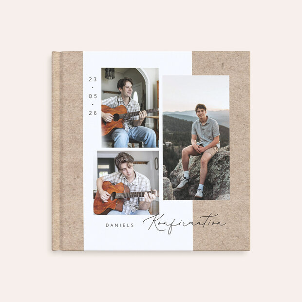 Fotobuch Konfirmation - Cork Mood